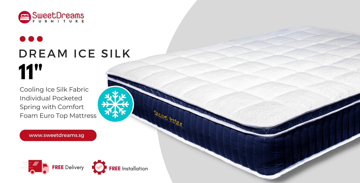 Dreams Ice Silk Pocketed Spring Mattress